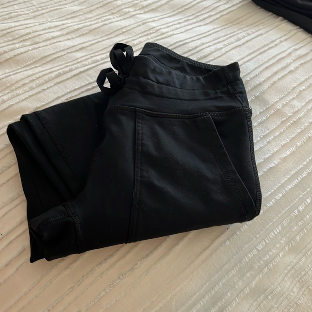 Black joggers